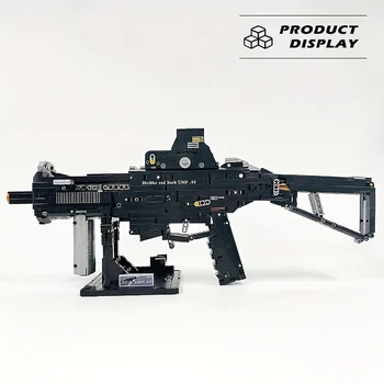 Военен модел Desert Eagle Строителни Блокове Пистолет Тухли UMP45 Монтаж на Стрелба с Пистолет Армейское Оръжие AWM Класически Играчки За Пистолети