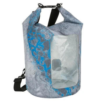 Чанта за сушене на бельо в ролки с обем 20 литра, унисекс, с устойчива на атмосферни влияния, сив