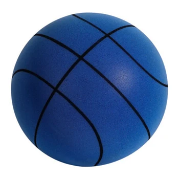 Тъпо баскетболна топка за помещения, диаметър 21-18 см, спортен топка от стиропор, здрав и еластичен, идеален за детски игри, не се намесва в работата