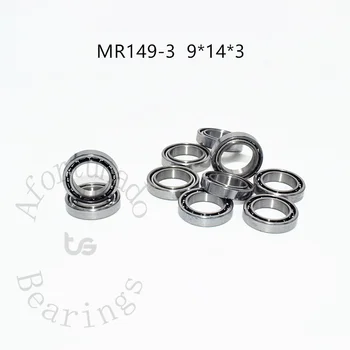 Миниатюрен носещи MR149-3 10 броя 9*14*3 (мм) Безплатна доставка подробности за високоскоростни механични съоръжения от хромирана стомана