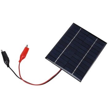2X Водоустойчив соларен панел 5 W 12 v, зарядно устройство за слънчеви батерии 