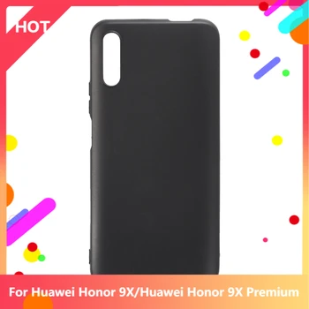 Honor 9X Калъф от Матирана Мека силиконова делото TPU за Huawei Honor 9X Premium Калъф за вашия телефон, Тънък устойчив на удари